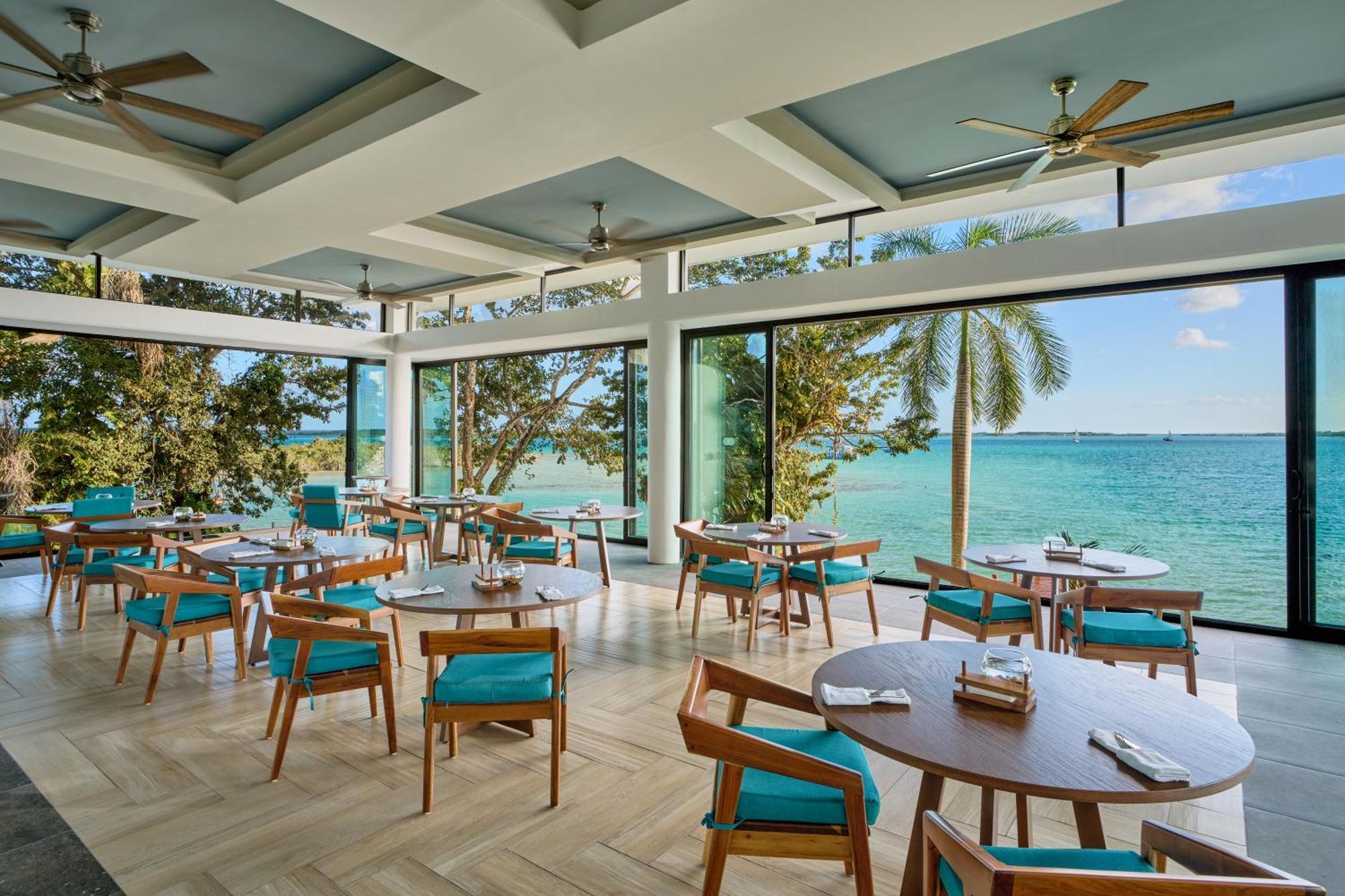 Cristalino Lagoon Front Hotel, Restaurant & Spa Bacalar Kültér fotó